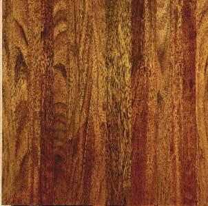 CHERRY, BRAZILIAN Jatoba Hymenaea courbaril COLOR: Sapwood is gray-white; heartwood is salmon red to orange-brown when fresh and becomes russet or reddish brown when seasoned; often marked with dark