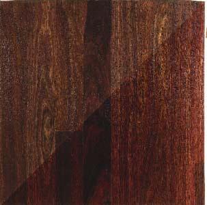 JARRAH Eucalyptus marginata COLOR: Heartwood is uniformly pinkish to dark red, often a rich, dark red mahogany hue, turning a deep brownish red with age and exposure; sapwood is pale.