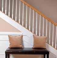 Bayer Built Woodworks offers a variety of newels, balusters, fittings and handrails for both ost-to-ost and Over-the-ost systems.