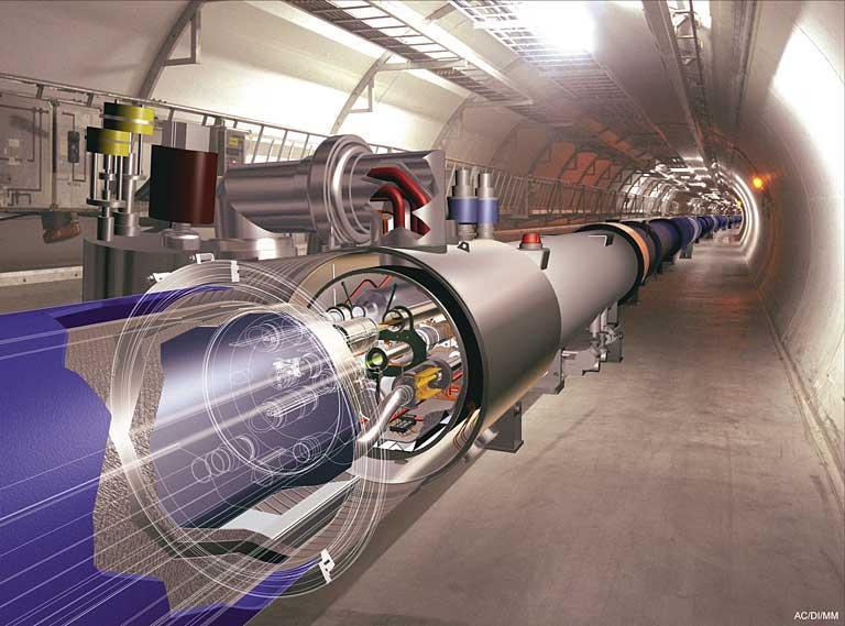 LHC accelerator p-p collision 10 34 cm -2.s -1, 14 TeV, 0.