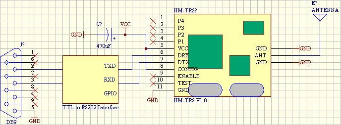 The module work mode is half duplex mode. The data will be immediately transmitted as soon as it accumulates 32 bytes in the serial port.