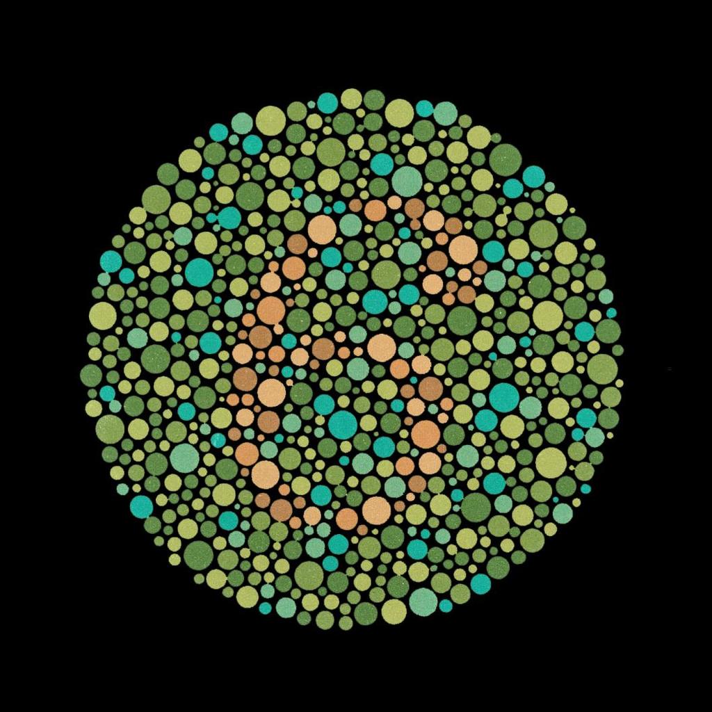 Color blindness test 30 source unknown. All rights reserved. This content is excluded from our Creative Commons license.