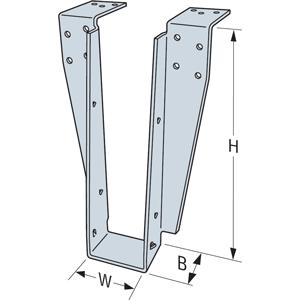 ESR- Most Widely Accepted and Trusted Page of TABLE A ALLOWABLE LOADS FOR DU, DHU AND DHUTF SERIES JOIST HANGERS SERIES PRODUCT DIMENSIONS W H Ga B INSTALLATION CONDITION,,7 ALLOWABLE LOADS (lbs)