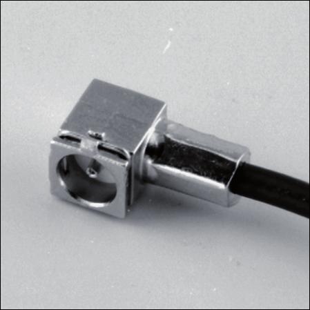 60 1.80 2.25 yes nickel MMT RG174/RG316 2.6// R210 087 000 2 yes nickel RIGHT ANGLE PLUG CRIMP TYPE FOR FLEXIBLE CABLE Fig. 1 Fig.