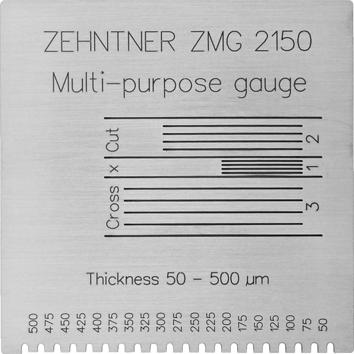 ZND 2050-2054 Wet film thickness gauges thickness of liquid coatings Determination of the thickness of all types of liquid coatings (coating materials, enamels, adhesives) on smooth surfaces