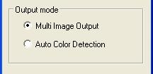 The [Multi Image] dialog box appears. 3. Select [Multi Image Output] under [Output mode]. 4.