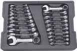 COMBINATION RATCHETING WRENCHES Stubby Combination Ratcheting 9507D