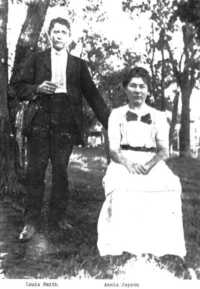 Anna and Louis Smith arrived in Rushmore in 1911. Anna worked at Wemple s Restaurant and Louis ran a garage for a year. He then moved to California. Louis and Anna kept in constant contact by mail.
