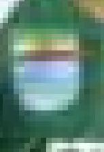 A rectangular grid of pixels when the grid becomes large enough, the human eye