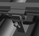 If required, push the loose base rail section to the