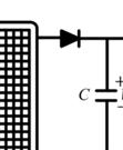where V and I represent PV output voltage and current, respectively; R s and R sh are series and shunt resistance of cell in Figure 1; q is electronic charge; I sc is light-generated current; I o is
