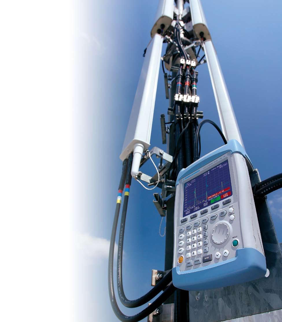 Spectrum analysis anywhere, anytime on earth and in space The FSH is the ideal spectrum analyzer for rapid, high-precision, cost-effective signal