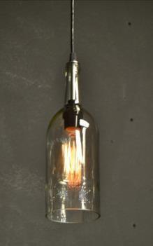 Wine Bottle Light: SKU: 223435914 Included: 5 Ceiling Plate, STEP1: Remove all items from their packaging.