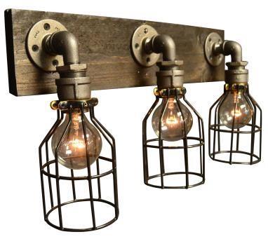 Wood and Steel Wall Lights: SKU: 235150500, 235150684, 235116203, 235148598 STEP1: Remove all items from