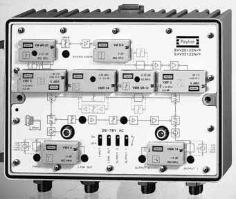 Amplifiers Chapter A Amplifiers Broadband Systems A Index CATV-Amplifier Home distribution amplifiers............... A 2 A 3 Variable home distribution amplifiers.