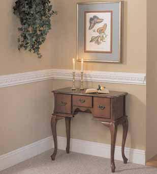 cornice, panel mouldings, baseboards and casings in two lasting and subtle motifs.
