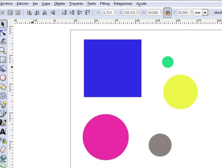 WORKSHOP# 3 DRAW WITH INKSCAPE Preparing the page 1. Enter Inkscape and from the File menu, go to Document Properties. 2.