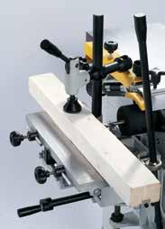 The powerful and strong planer and thicknesser ADM 260 is thousandfold established at the amateur area.