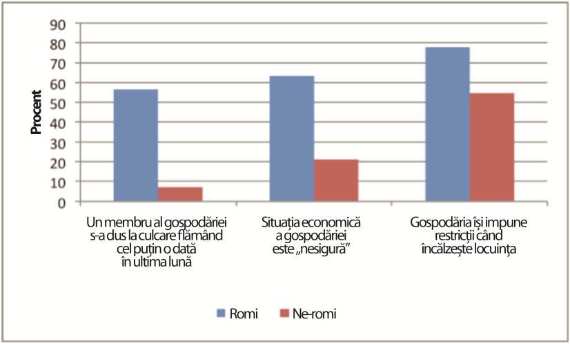 din România nu sunt înscrişi la şcoală, iar motivul declarat în cazul a 30% este că şcoala costă prea mult.