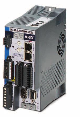 AKD 120 / 240 V AC Connector Layout X1 STO enable X12 / X13 CANopen X11, X2 Motor Holding brake X5 / X6