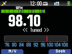 6 Settings & Controls 6.8.5 Fine Mode, Step When the reception mode is SSW, AM or CW, using the FINE mode enables tuning in finer step frequencies.