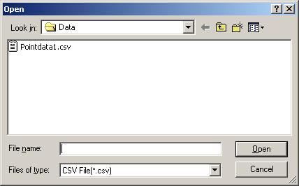 3.31. Transmit Point Data [File -> Amplifier] At Transmit Point Data [File -> Amplifier], the point data saved in the file are directly written in the servo amplifier as a batch.