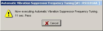 While editing torque (force) command and friction torque (force) compensation value, Execute button can not be used.