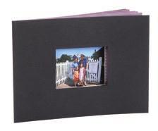 ALBUMS/BOOKS Soft Cover Photo Books 6" x 8": Soft cover is available in multiple colors and features a keyhole opening 8.5" x 11.