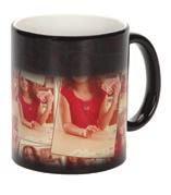 Colorful Ceramic Photo Mugs Colors available: Black, Dark Blue, Red,