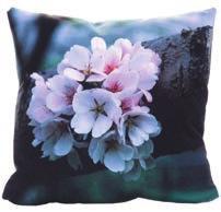 HOME & OFFICE Decorative Photo Pillows 100% polyester Available in two sizes Textured fabric pillow has a white poly fill with zipper closure Machine washable in cold water Air drying is recommended