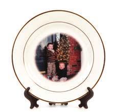 Not microwave safe BILL 1887 PRGift;4333 Photo Platter BILL 1837 PRGift;4239 Picture Plate
