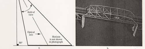 Oblique Aerial Photography An oblique aerial photograph is obtained if the camera's optical axis deviates more than 3 degree from vertical. Low oblique aerial photograph: the horizon is not visible.