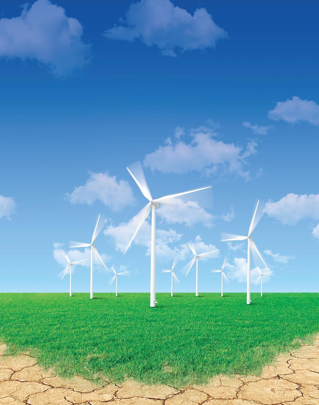 efficiency of wind power generators consisting of top quality components.