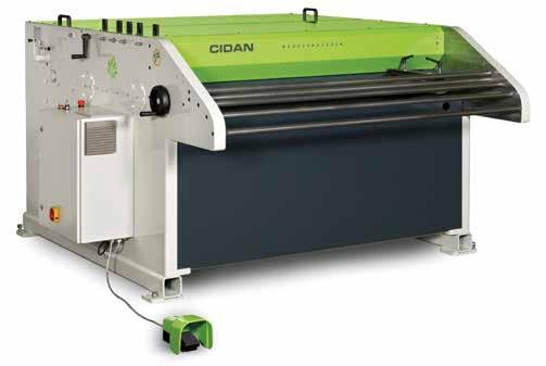 TURBO System 3 The CIDAN cut to length line model TURBO comes in 2 different systems, made for coil widths 1250 mm (49 ) or 1550 mm (61 ).