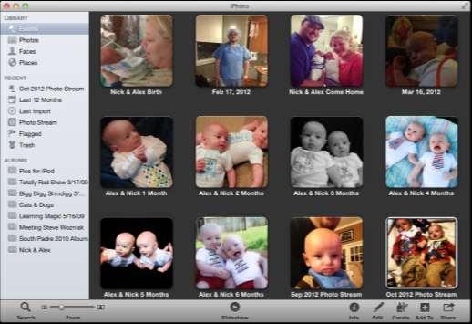 iphoto 11 To start iphoto: - Double-click Macintosh HD. Go to Applications > iphoto.