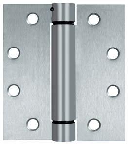 Butt Hinges Spring hinge StarTec For timber or steel frames Maintenance-free polymer friction bearing Spring force can be adjusted and locked in position Suitable for DIN left and right hand Fixing