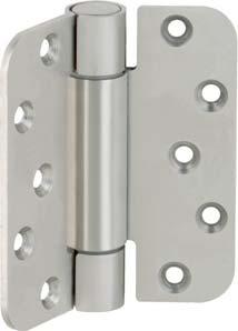 Butt Hinges Heavy duty hinge StarTec For heavy duty flush doors Maintenance-free polymer friction bearing Torsion-proof screw-in pins Suitable for DIN left hand and DIN right hand Tested according to