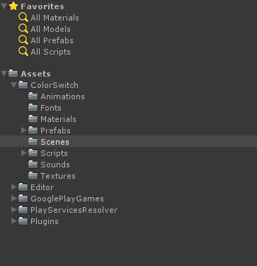 FOLDER STRUCTURE Animations: Player and UI animations Fonts: Font of game Materials: All materials of the game Prefabs: Game UI, Section, Player, Items, Effect.