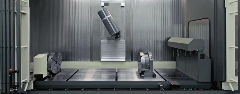 Machining workpieces from practically every position, horizontally and vertically, allows you to truly maximise your potential.