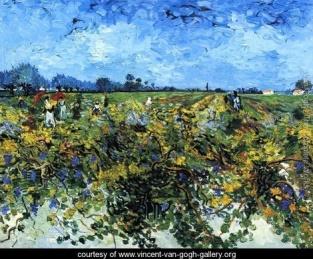 Gogh Enclosed Field With Rising-Sun February 4, 2016 (Thursday) 6 8 pm Watercolor = Vincent Van Gogh