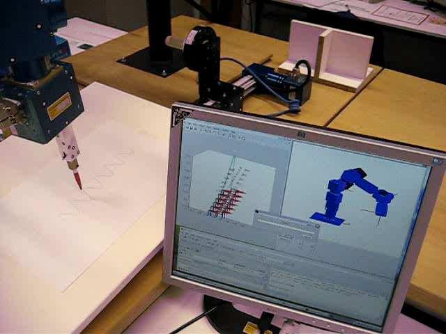 Robot Contol MRobot Synchronous Execution and Simulation