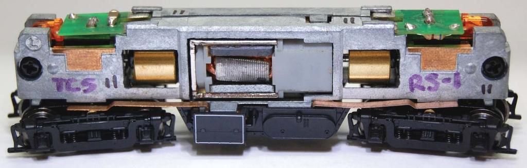This is the RS-1 with the shell on before the decoder installation.