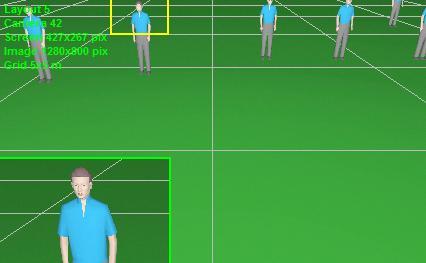 The principles of CCTV design in VideoCAD 13 Modeling image from the camera with lens distortion To observe influence of the lens distortion on the image from the camera, open the 3D Video window by