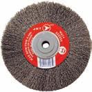CRIMPED WIRE WHEELS JET PREMIUM WIRE WHEELS JET premium wire wheels have set the standard in industry as the best performing bench wire wheel for metal applications Heavy wire fill and the best piano