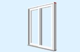 Lift sliding sash above the threshold and fit into frame. 2. Cover profile / sash punched out (105.333) - adapt to the guide profile at the top (pre-punching at the bottom). 19.