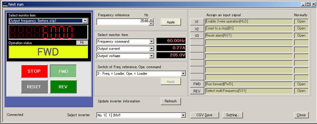 5.2 Overview of FRENIC Loader 5.2.3.