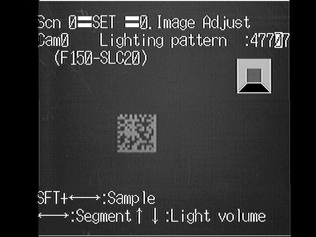 Lighting Controlled from Menus The lighting block and intensity can be controlled from the Controller menu.