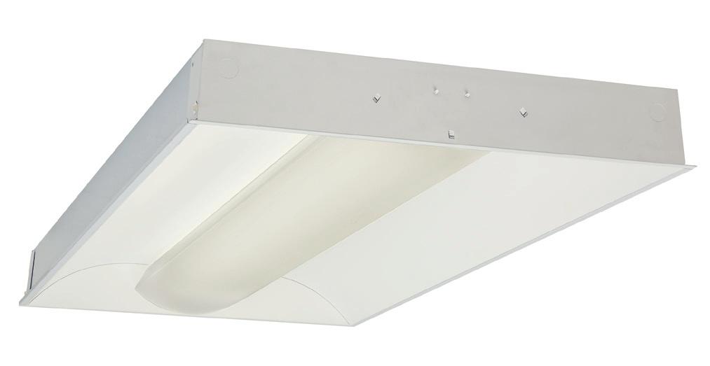 It delivers the optimal blend of directional and diffuse light, filling the space with more uniform illumination that softens shadows, increases perceived brightness, and creates a more comfortable