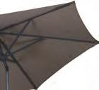 7m ONYX $759 INLET Umbrella 2 sizes: 2.5m square or 3.