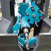 300 500 mm KDXL 2018: 2000 700 mm Tool Change Unit Automatic tool change on all drilling units for the most common tool sizes (magazine capacity 3 x 6) Tool change units comprised of rotary magazines
